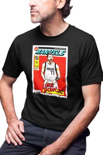 KOSZULKA DLA KOSZYKARZA KOSZYKÓWKA SPORT GWIAZDY KOSZYKÓWKI LUKA DONCIC MARVELS