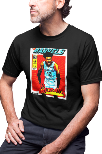 KOSZULKA DLA KOSZYKARZA KOSZYKÓWKA SPORT GWIAZDY KOSZYKÓWKI JA MORANT MARVELS 