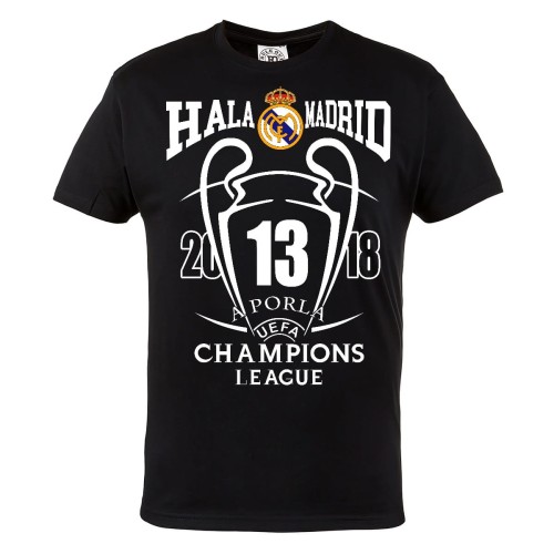 KOSZULKA DZIECIĘCA DLA FANA KLUBU REAL MADRYT HALA MADRID CL 2018 