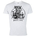 KOSZULKA MĘSKA ROCK IS DEAD BURNTOUT