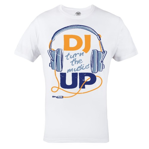 KOSZULKA MĘSKA DJ TURN THE MUSIC 1
