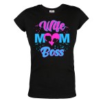KOSZULKA DAMSKA PREZENT NA DZIEŃ MAMY ŻONA MAMA SZEFOWA WIFE MOM BOSS 119