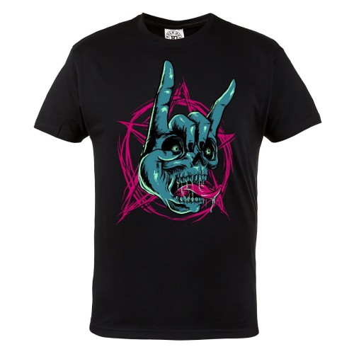 KOSZULKA MĘSKA ROCKOWA AVE CZACHA METAL 