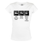 KOSZULKA DAMSKA PREZENT NA DZIEŃ MAMY MAMA PIERWIASTKI MO-TH-ER 122