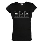 KOSZULKA DAMSKA PREZENT NA DZIEŃ MAMY MAMA PIERWIASTKI MO-TH-ER THE BEST MOM EVER