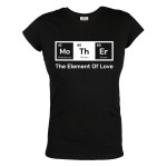 KOSZULKA DAMSKA PREZENT NA DZIEŃ MAMY MAMA PIERWIASTKI MO-TH-ER THE ELEMENT OF LOVE