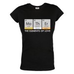 KOSZULKA DAMSKA PREZENT NA DZIEŃ MAMY MAMA PIERWIASTKI MO-TH-ER THE ELEMENTS OF LOVE
