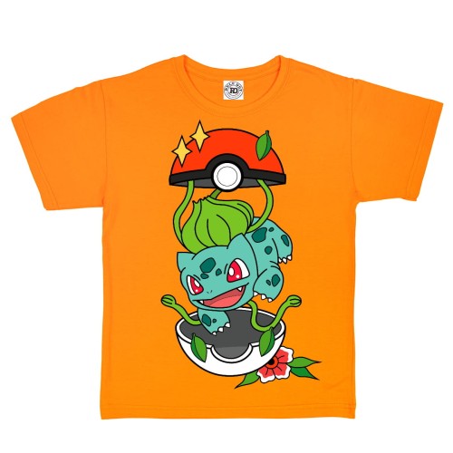 DZIECIĘCA KOSZULKA POKEMON GO POKEMONY POKEBALL PREZENT NA DZIEŃ DZIECKA BULBASAUR 1