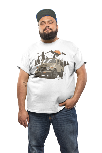 KOSZULKA MOTO MOTORYZACYJNA SAMOCHÓD LAND ROVER 4X4 OFF ROAD TERENOWY 