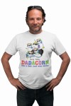 KOSZULKA MĘSKA PERSONALIZOWANA PREZENT NA DZIEŃ OJCA DLA TATY PODAJ IMIĘ JEDNOROŻEC DADACORN 4 DZIECI