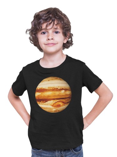 KOSZULKA DZIECIĘCA ASTRONOMIA UKŁAD SŁONECZNY ASTRONOM PLANETA JOWISZ JUPITER 