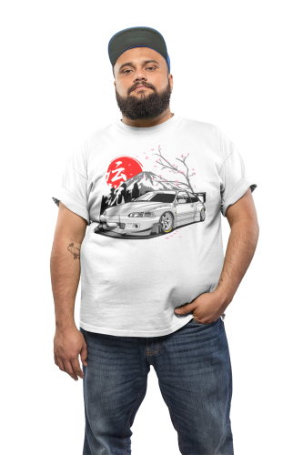 KOSZULKA MOTO MOTORYZACYJNA SPORTOWY JAPOŃSKI SAMOCHÓD