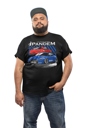 KOSZULKA MOTO MOTORYZACYJNA SPORTOWE SAMOCHODY NISSAN RACING TRADITION PANDEM 