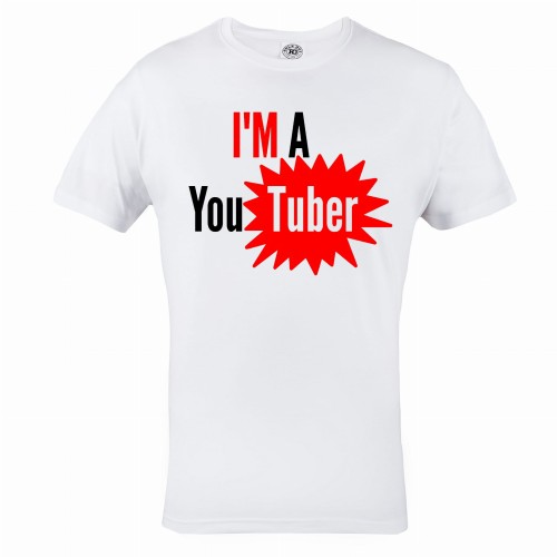 KOSZULKA MĘSKA YOUTUBE YT I'M YOUTUBER 