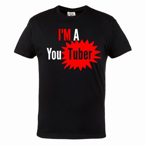 KOSZULKA MĘSKA YOUTUBE YT I'M YOUTUBER 