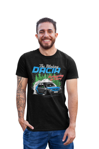 KOSZULKA MOTO MOTORYZACYJNA SAMOCHÓD THE BLINKING DACIA