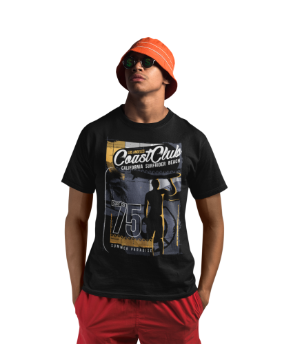 KOSZULKA NA LATO WAKACYJNA WAKACJE LOS ANGELES COASTCLUB CALIFORNIA 