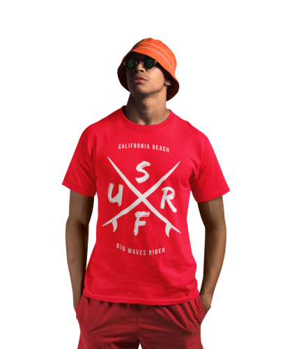 KOSZULKA NA LATO WAKACYJNA WAKACJE SURF CALIFORNIA BEACH 