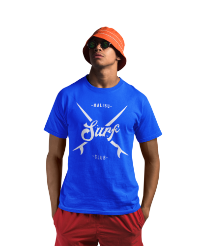 KOSZULKA NA LATO WAKACYJNA WAKACJE SURF MALIBU CLUB SURFING SPORTY WODNE 