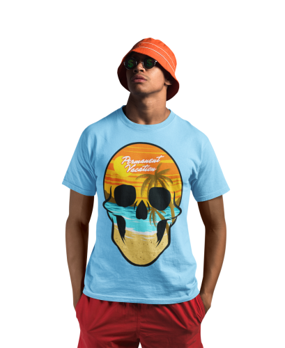 KOSZULKA NA LATO WAKACYJNA WAKACJE CIĄGŁE WAKACJE PERMANENT VACATION CZACHA 