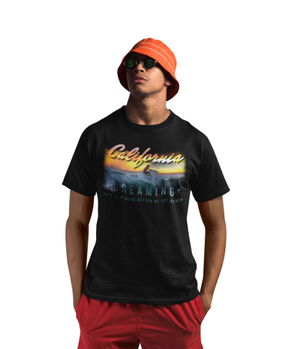 KOSZULKA NA LATO WAKACYJNA WAKACJE PLAŻA SURFING CALIFORNIA DREAMING 
