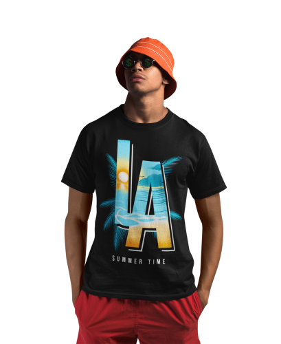 KOSZULKA NA LATO WAKACYJNA WAKACJE LA LOS ANGELES SUMMER TIME 