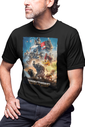 KOSZULKA MĘSKA FILMOWA TRANSFORMERS RISE OF THE BEASTS PRZEBUDZENIE BESTII 
