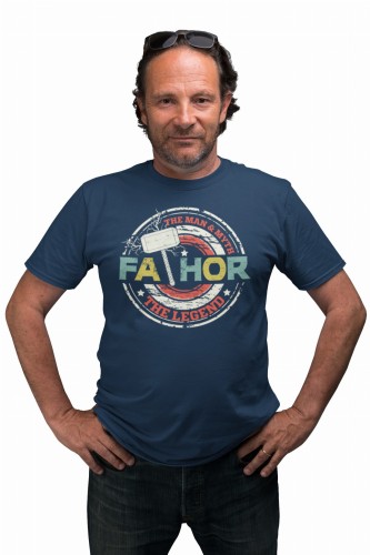 KOSZULKA PREZENT NA DZIEŃ OJCA DLA TATY TATA FATHOR THE MAN THE MYTH THE LEGEND 