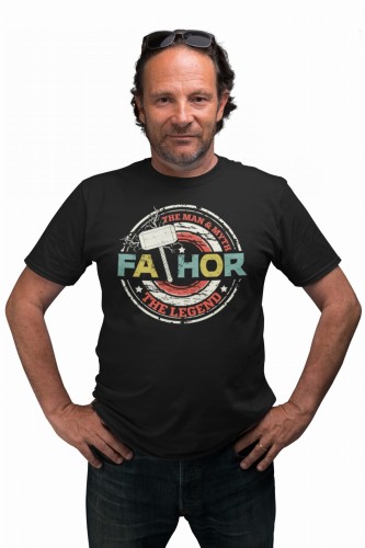 KOSZULKA PREZENT NA DZIEŃ OJCA DLA TATY TATA FATHOR THE MAN THE MYTH THE LEGEND 