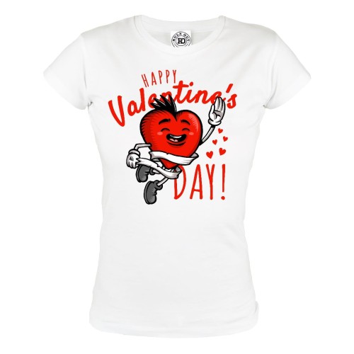 KOSZULKA WALENTYNKOWA PREZENT NA WALENTYNKI DLA NIEJ HAPPY VALENTINE'S DAY 