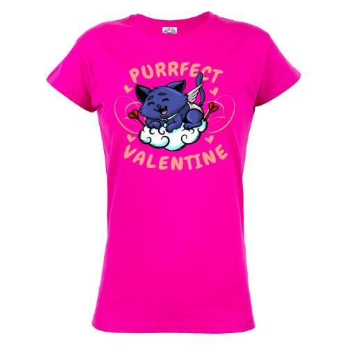 KOSZULKA WALENTYNKOWA PREZENT NA WALENTYNKI DLA NIEJ PURRFECT VALENTINE 