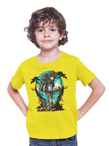 KOSZULKA DZIECIĘCA PODRÓŻNICZA NA OBÓZ W GÓRY HARCERSKA PODRÓŻE PRZYGODY ADVENTURE 