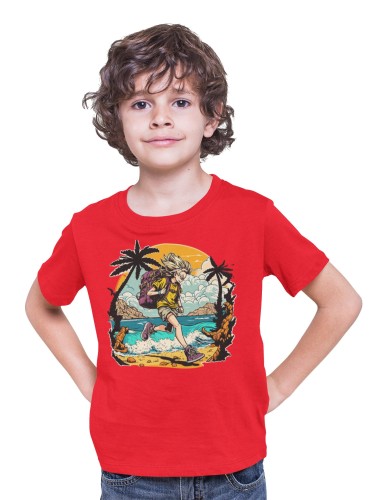 KOSZULKA DZIECIĘCA PODRÓŻNICZA NA OBÓZ W GÓRY HARCERSKA PODRÓŻE PRZYGODY ADVENTURE 