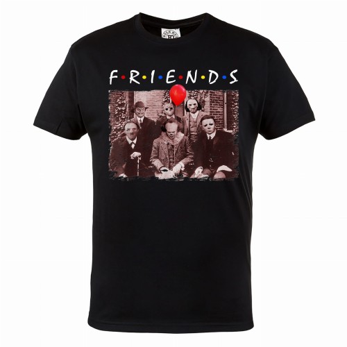 KOSZULKA MĘSKA FILMOWA NA HALLOWEEN FRIENDS HORROR 1