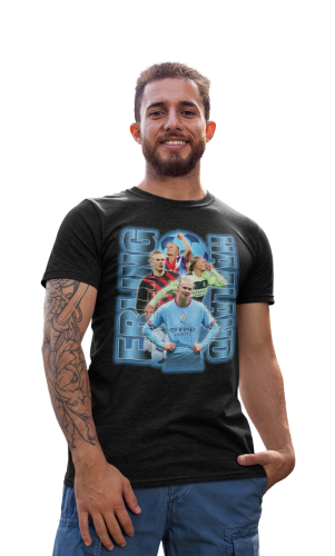 KOSZULKA PIŁKARSKA PIŁKA NOŻNA ERLING HAALAND MANCHESTER CITY FC 