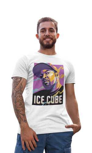 KOSZULKA MUZYCZNA RAPER AMERYKAŃSKI GANGSTA RAP ICE CUBE 