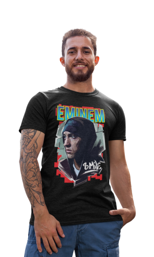KOSZULKA MUZYCZNA RAPER AMERYKAŃSKI RAP EMINEM 8 MILA 