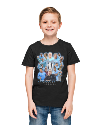 KOSZULKA DZIECIĘCA PIŁKARSKA PIŁKA NOŻNA MANCHESTER CITY ISTAMBUŁ ISTANBUL
