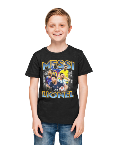 KOSZULKA DZIECIĘCA PIŁKARSKA PIŁKA NOŻNA LIONEL MESSI LEO LA PULGA GWIAZDA FUTBOLU