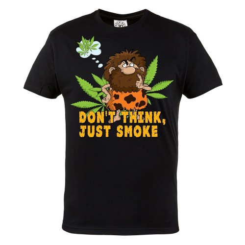 KOSZULKA ŚMIESZNE DON'T THINK, JUST SMOKE 1
