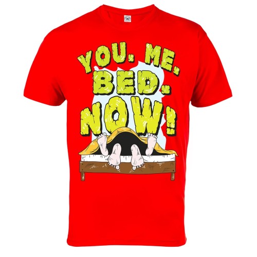 KOSZULKA ŚMIESZNE YOU ME BED NOW 7
