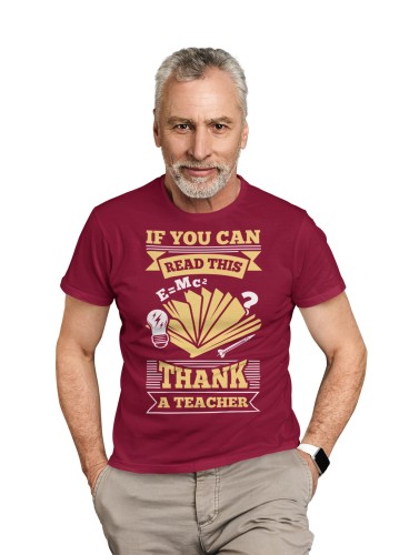 KOSZULKA MĘSKA DLA NAUCZYCIELA BELFER DZIEŃ NAUCZYCIELA PREZENT 