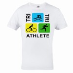TRIATHLON KOSZULKA MĘSKA TRIATHLON ATHLETE