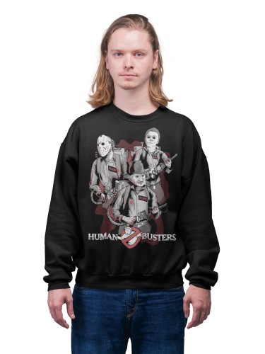 MĘSKA BLUZA NA HALLOWEEN HORROR HUMAN BUSTERS POGROMCY LUDZI 