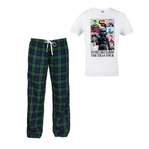 MĘSKA PIŻAMA NA PREZENT FORMUŁA 1 F1 DANIEL RICCIARDO WYŚCIGI 1