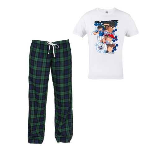 MĘSKA PIŻAMA NA PREZENT MANGA ANIME KAPITAN TSUBASA PIŁKARZ 1