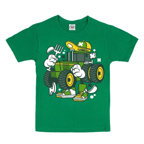KOSZULKA DZIECIĘCA CASUAL NA PREZENT TRAKTOR