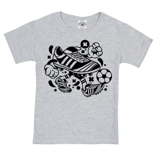 KOSZULKA DZIECIĘCA CASUAL NA PREZENT KORKI PIŁKA NOŻNA 