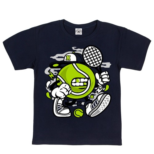 KOSZULKA DZIECIĘCA CASUAL NA PREZENT MAŁY TENISISTA TENIS ZIEMNY SPORT