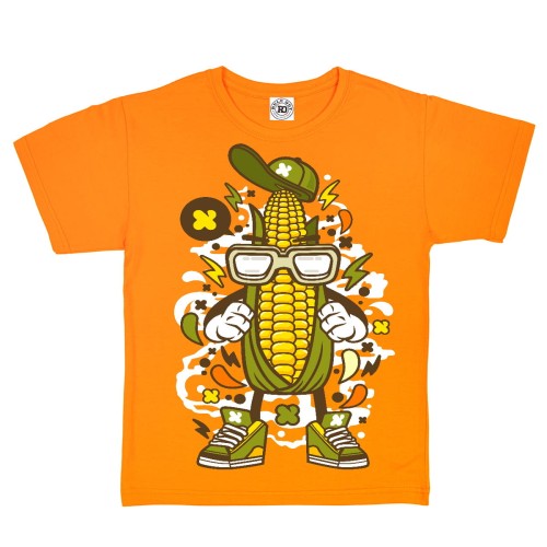 KOSZULKA DZIECIĘCA CASUAL NA PREZENT KUKURYDZA